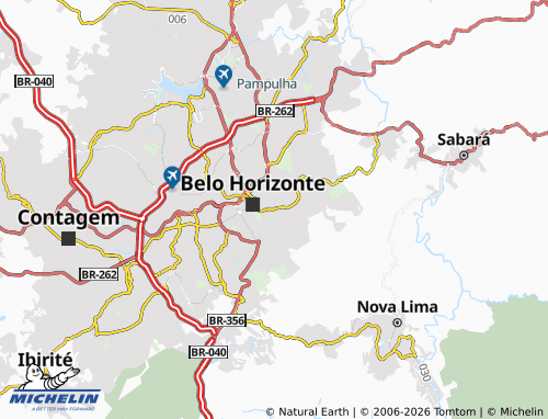 Mappa MICHELIN Santa Efigênia - ViaMichelin
