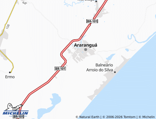 Mappa MICHELIN Lagoão - ViaMichelin
