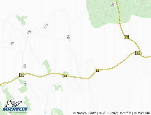 MICHELIN Näduvere map - ViaMichelin