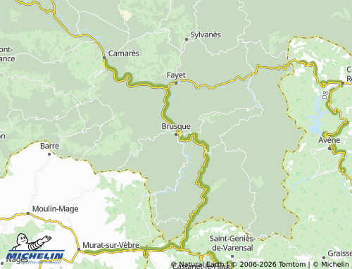 Mapa MICHELIN Brusque - ViaMichelin