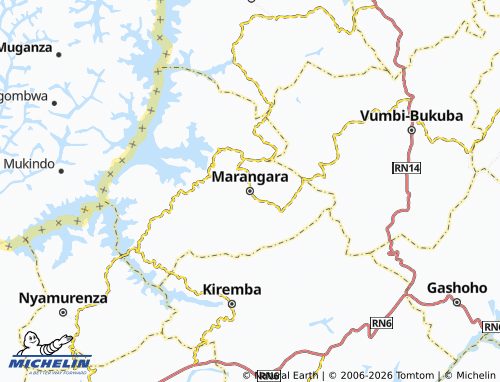 Mappa MICHELIN Marangara - ViaMichelin