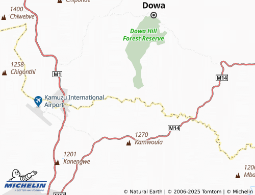 MICHELIN Kagutalambwe map - ViaMichelin