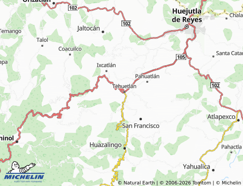 Mapa MICHELIN Los Franceses - ViaMichelin