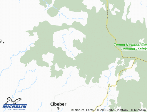 Kaart MICHELIN Citorek Kidul - ViaMichelin