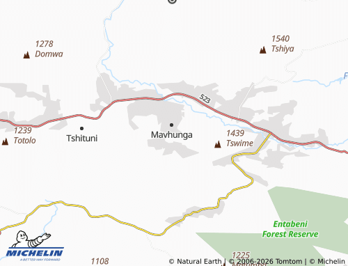 MICHELIN-Landkarte Makungwi - ViaMichelin