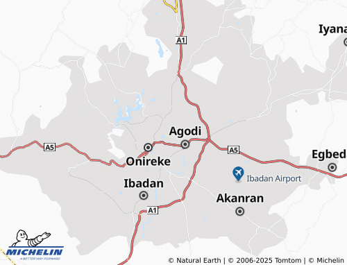 MICHELIN Secret Ariat map - ViaMichelin