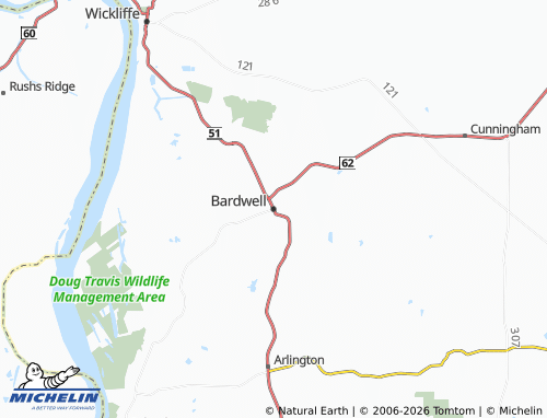 Mappa MICHELIN Bardwell - ViaMichelin