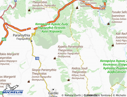 MICHELIN Frosyni map - ViaMichelin
