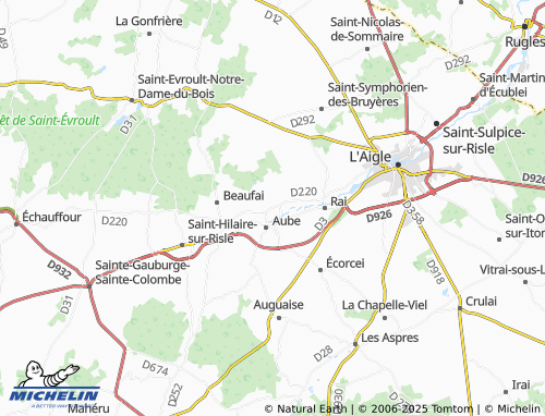 Mapa MICHELIN Corru - ViaMichelin