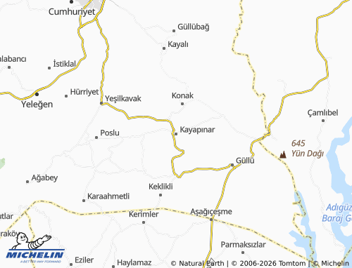 MICHELIN Kayapınar map - ViaMichelin