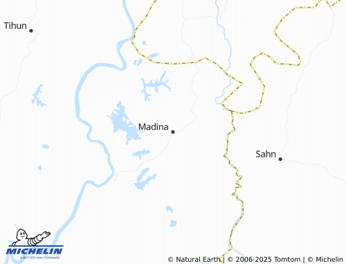 MICHELIN-Landkarte Madina - ViaMichelin