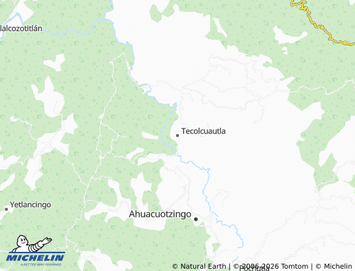 MICHELIN Tecolcuautla map - ViaMichelin