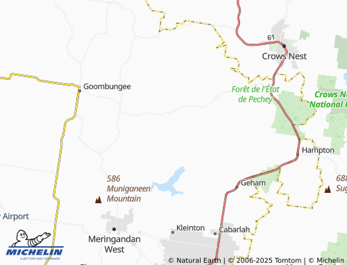 MICHELIN Groomsville map - ViaMichelin