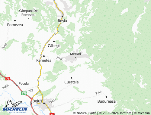 MICHELIN Meziad map - ViaMichelin