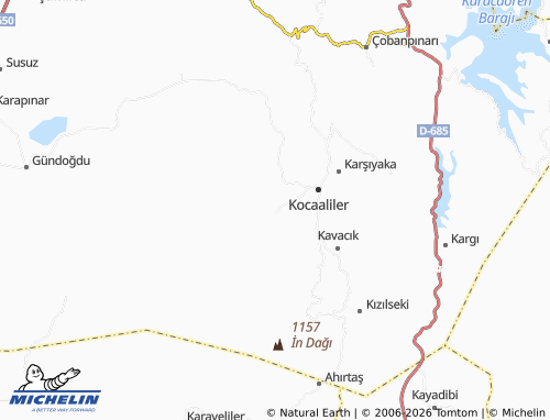 Mappa MICHELIN Demirli - ViaMichelin