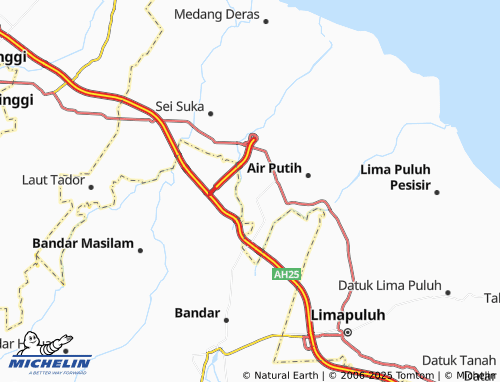 MICHELIN Perkotaan map - ViaMichelin