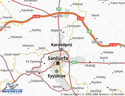 MICHELIN Ali Baba map - ViaMichelin
