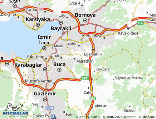 MICHELIN Aydoğdu map - ViaMichelin