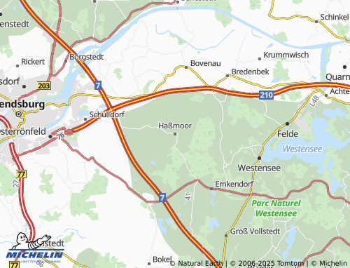 Carte MICHELIN Haßmoor - ViaMichelin