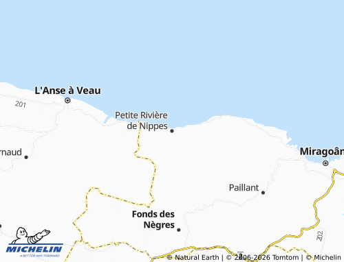Mappa MICHELIN Petite Rivière de Nippes - ViaMichelin