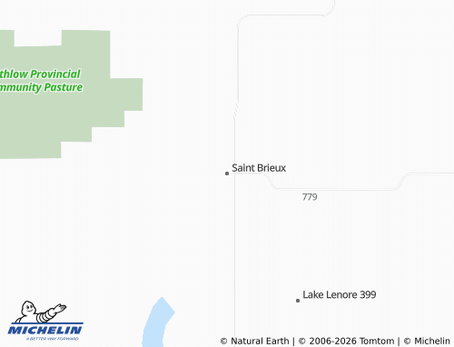 Mapa MICHELIN Saint Brieux - ViaMichelin