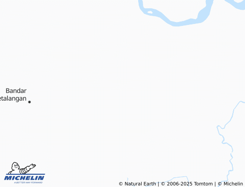 MICHELIN Tanjung Air Hitam map - ViaMichelin