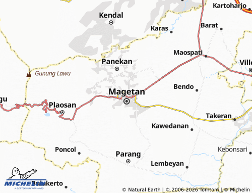 MICHELIN Kepolorejo map - ViaMichelin