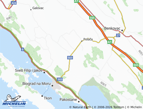 MICHELIN Kakma map - ViaMichelin