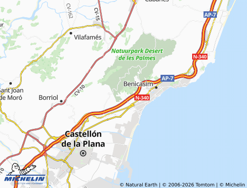 Kaart MICHELIN La Parreta - ViaMichelin