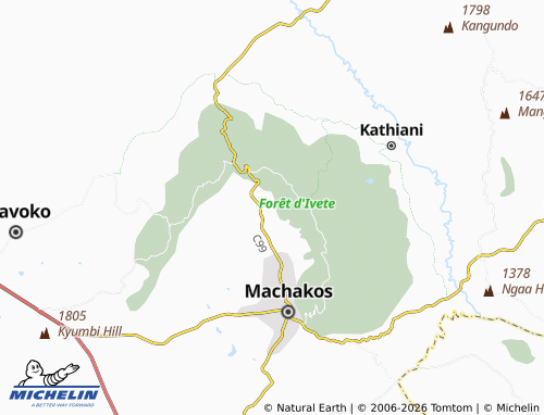 Mapa MICHELIN Kasaini - ViaMichelin