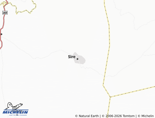 Mappa MICHELIN Sire - ViaMichelin