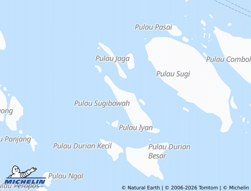 Mapa MICHELIN Pauh - ViaMichelin