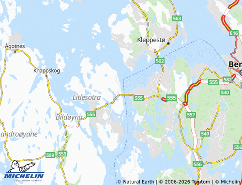 Mappa MICHELIN Knarrvika - ViaMichelin