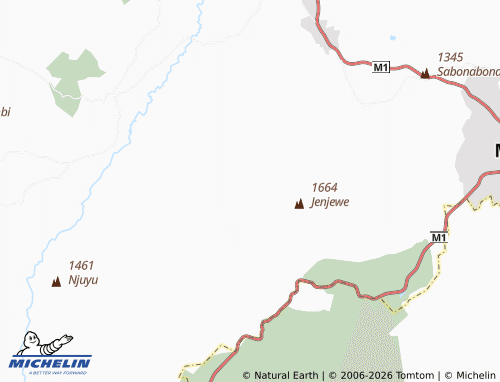 Mappa MICHELIN Mateyu Chitaya - ViaMichelin
