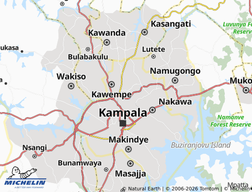 MICHELIN Kyebando map - ViaMichelin