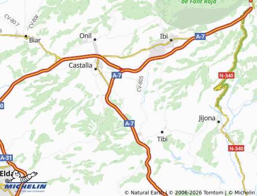 Mappa MICHELIN El Campello - ViaMichelin
