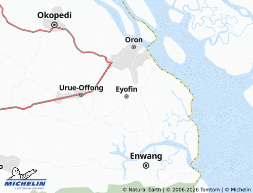 Mapa MICHELIN Eyofin - ViaMichelin