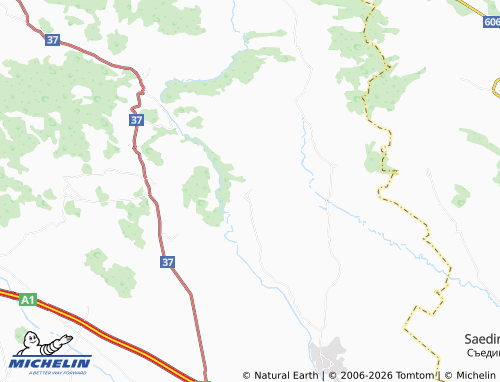MICHELIN Tsar Asen map - ViaMichelin
