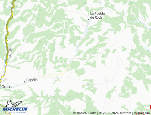 MICHELIN La Manzana map - ViaMichelin