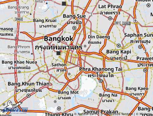 Kaart MICHELIN Lumphini - ViaMichelin