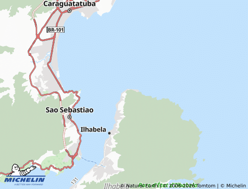 Mapa MICHELIN Ponta das Canas - ViaMichelin