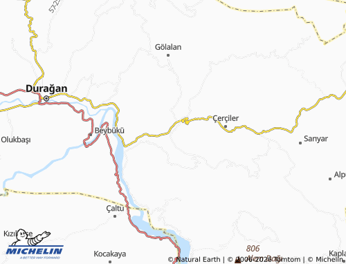 Mappa MICHELIN Başağaç - ViaMichelin