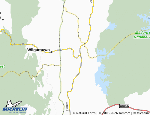 Kaart MICHELIN Belaganwewa - ViaMichelin