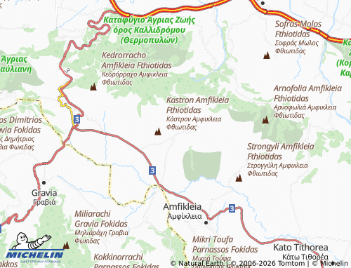 Carte MICHELIN Drymaia - ViaMichelin