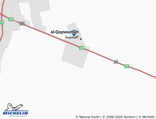 MICHELIN-Landkarte al-Rawdah - ViaMichelin