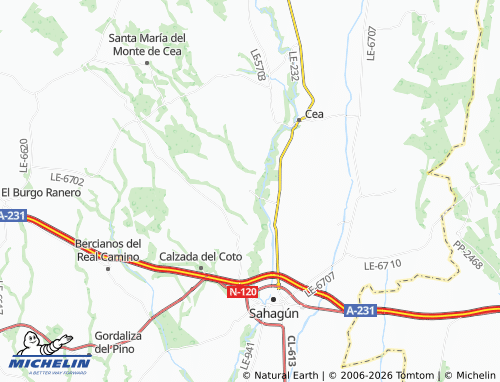 MICHELIN Villamol map - ViaMichelin