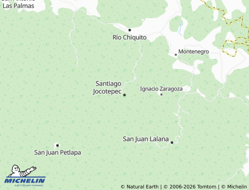 MICHELIN-Landkarte Santiago Jocotepec - ViaMichelin
