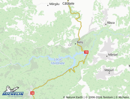 Mappa MICHELIN Bălcești - ViaMichelin