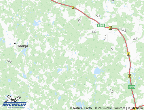 MICHELIN Kündja map - ViaMichelin