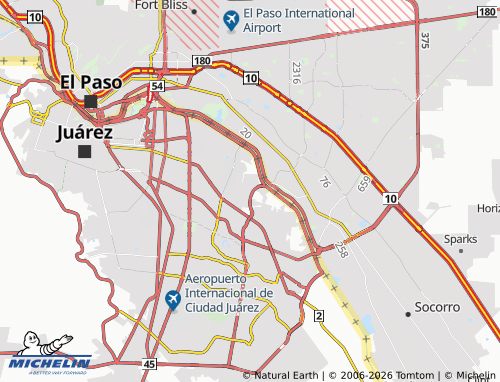 MICHELIN Veredas del Sol map - ViaMichelin